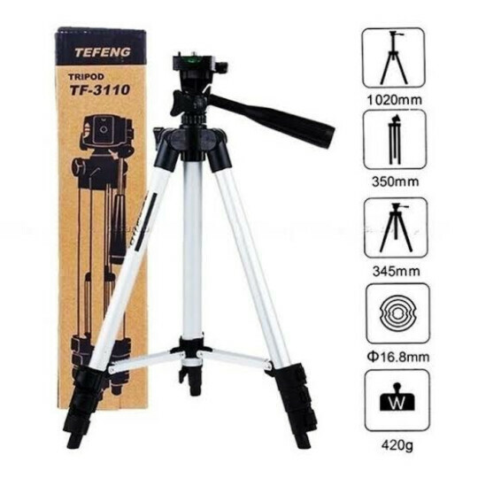 Tripé Universal para Câmera e Celular 1.3 M LEHMOX - 330A