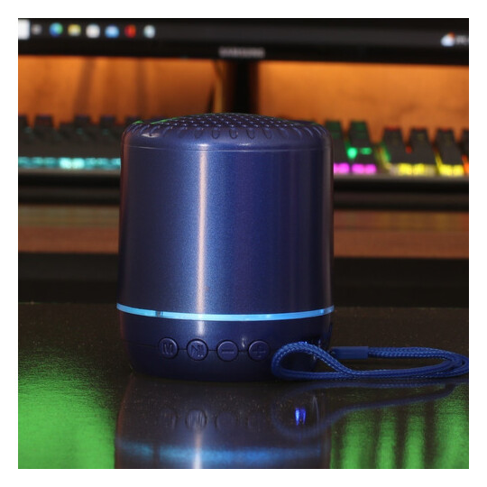 Mini Caixa de Som Bluetooth 5W TWS Colorida GRASEP - D-BH999