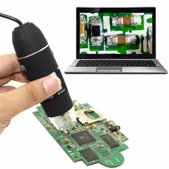 Microscópio Digital Usb Zoom 1000x Knup - KP-8012