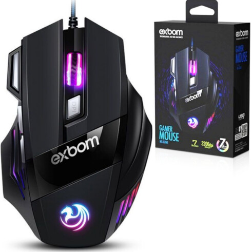 Mouse Gamer USB 7200DPI KP-MU014 - Knup