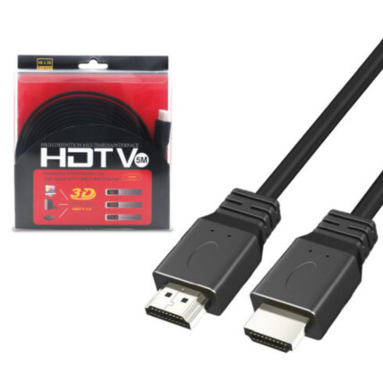 Cabo HDMI V1.4 Full HD Flat com 5 metros - KAP-HDMI-5M