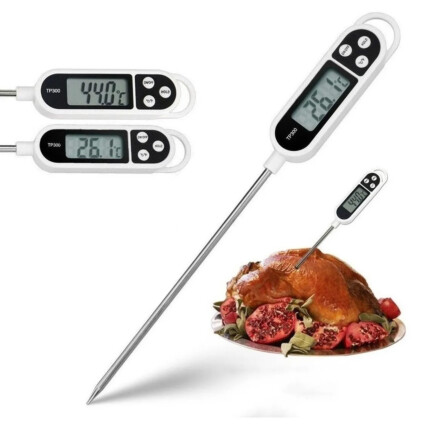 Termômetro Culinário Digital de Medição de Temperatura Tipo Espeto 03520 - TP300