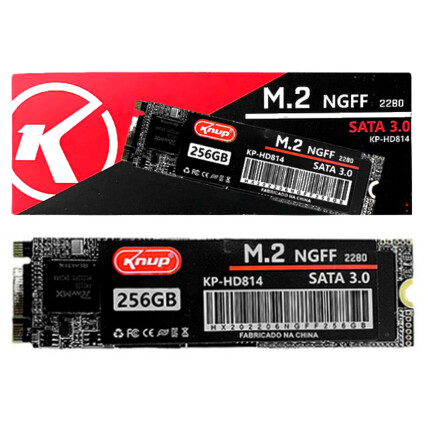 SSD M.2 NGFF 256Gb 2280 Sata 3.0 KNUP - KP-HD814