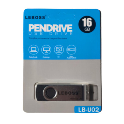Pen Drive 16GB C6 Usb 2.0 Leboss - LB-U02