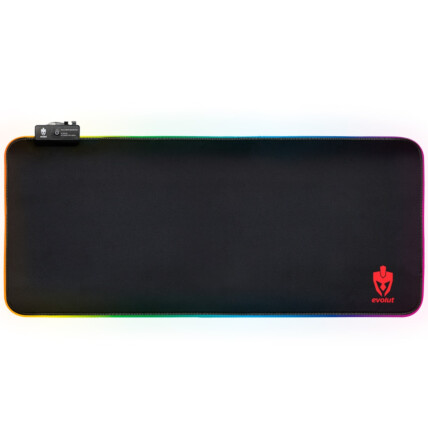 Mouse Pad Gamer com Led RGB Grande 700x300x3mm EVOLUT - EG411