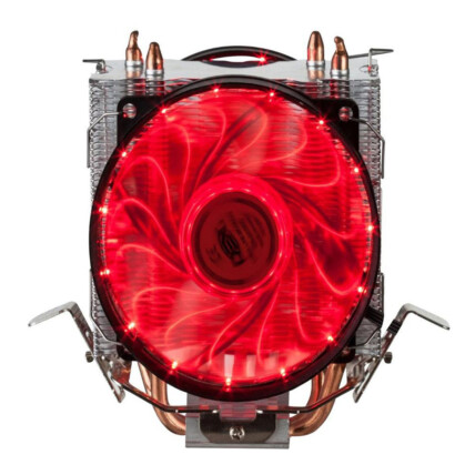 Cooler Gamer para Processador Duplo com 15 Leds Vermelho Dex - DX-9115D