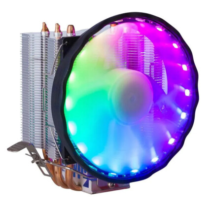 Cooler para Processador Universal Intel e Amd com Led RGB Dex - DX-2018