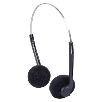 Fone de Ouvido Headset com Microfone Embutido Preto Trends - P3