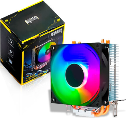 Cooler para Processador AMD / Intel com Led RGB REVENGER - G-VR303
