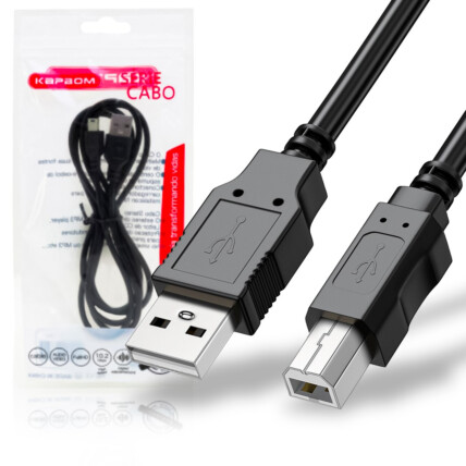 Cabo USB A (M) x USB A (M) Blindado 2.0 – Felix Eletrônica e Informática