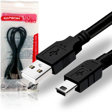 Cabo USB x V3 Carregador 1.5 Metros KAPBOM - KAP-V3-1.5M