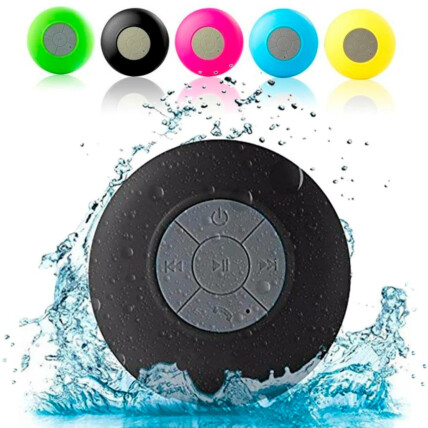 Caixa de Som Bluetooth a Prova d'agua p/ Banheiro com Ventosa KAPBOM - KA-8535