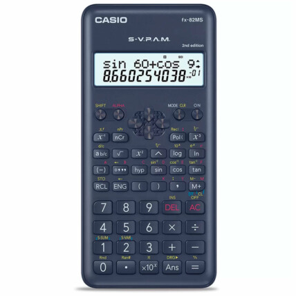 Calculadora Cientifica CASIO 2nd Edition 240 funções - FX-82MS