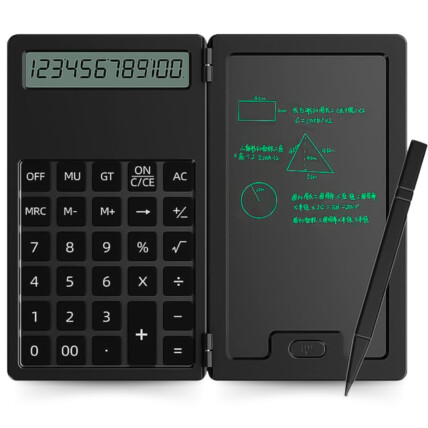 Calculadora Digital com Bloco de Notas LCD 10 Digitos LUATEK - KL-1602