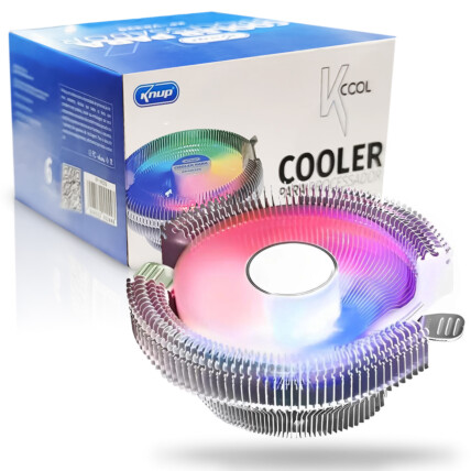 Cooler para Processador Universal Intel & AMD com Led RGB KNUP - KP-VR329
