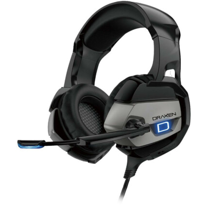 Headset Gamer Draxen com Microfone P2 3.5mm Preto e Prata - DN103/BK-SL