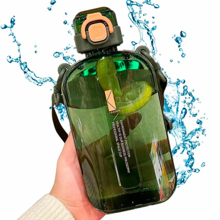 Garrafa de Agua 750 ml Squeze de Plástico com Alça Transporte - TOP1183