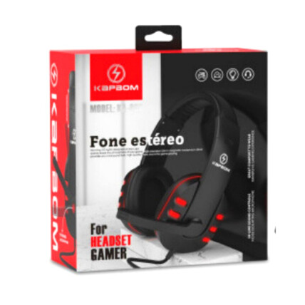 Fone Headset Gamer Estéreo com Microfone - KA -903
