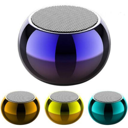 Mini Caixa de Som Bluetooth 3W Colorida com Alça - LES-M3XC