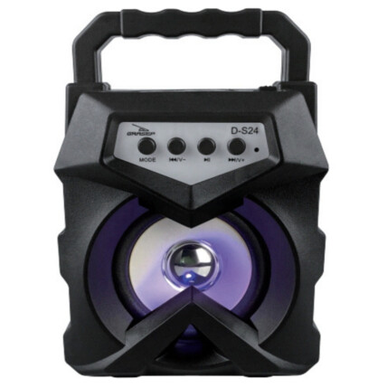 Caixa de Som Bluetooth Portátil SD FM 10w RMS Grasep - D-S24