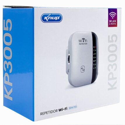 Repetidor de WIFI Wireless Sem fio 300M Knup KP-3005