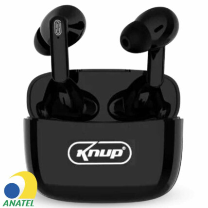 Fone de Ouvido Bluetooth TWS 5.1 Wireless KNUP - KP-TWS05
