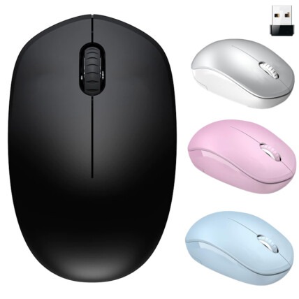 Mouse Wireless Sem Fio Silencioso 2.4Ghz PC e Notebook - LT-056 / R-606