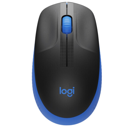 Mouse Sem Fio Wireless USB RC/NANO Logitech Azul - M190