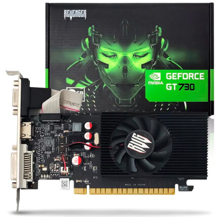Placa de Video GT730 Nvidia Gerforce 2GB DDR3 REVENGER - G-GT730/2G