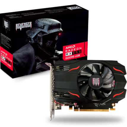 Placa de Video RX550 AMD Radeon 4GB GDDR5 REVENGER - G-RX550/4G