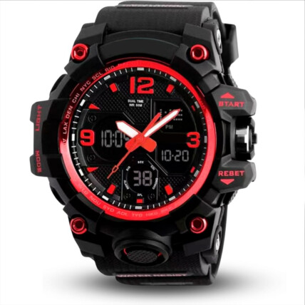 Relógio Analógico Digital Sport Watch com LED Resistente À Água KNUP - KP-SW36