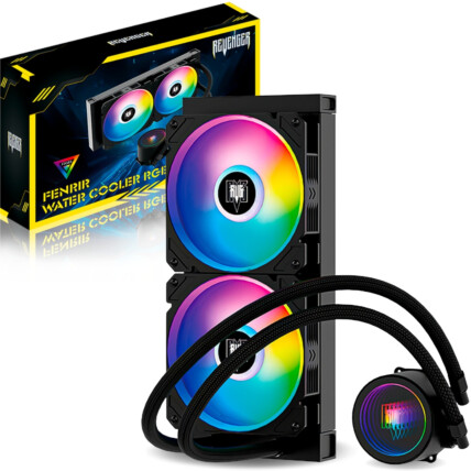Water Cooler para Processador Intel AMD RGB REVENGER - G-VR240